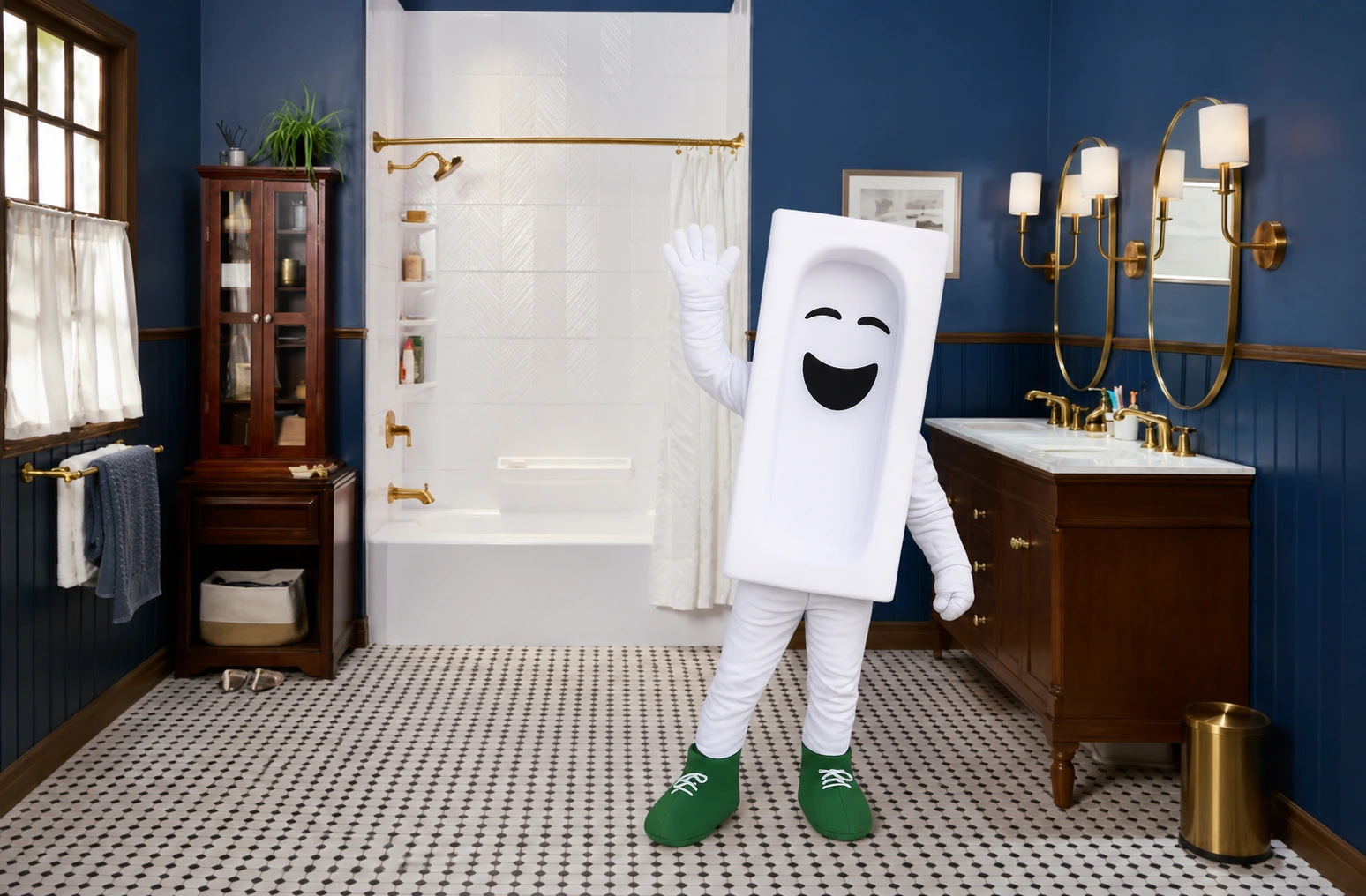 Bath Fitter Mascot